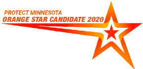 Protect Minnesota Orange Star Candidate